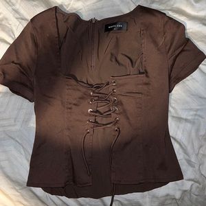 White fox boutique shirt